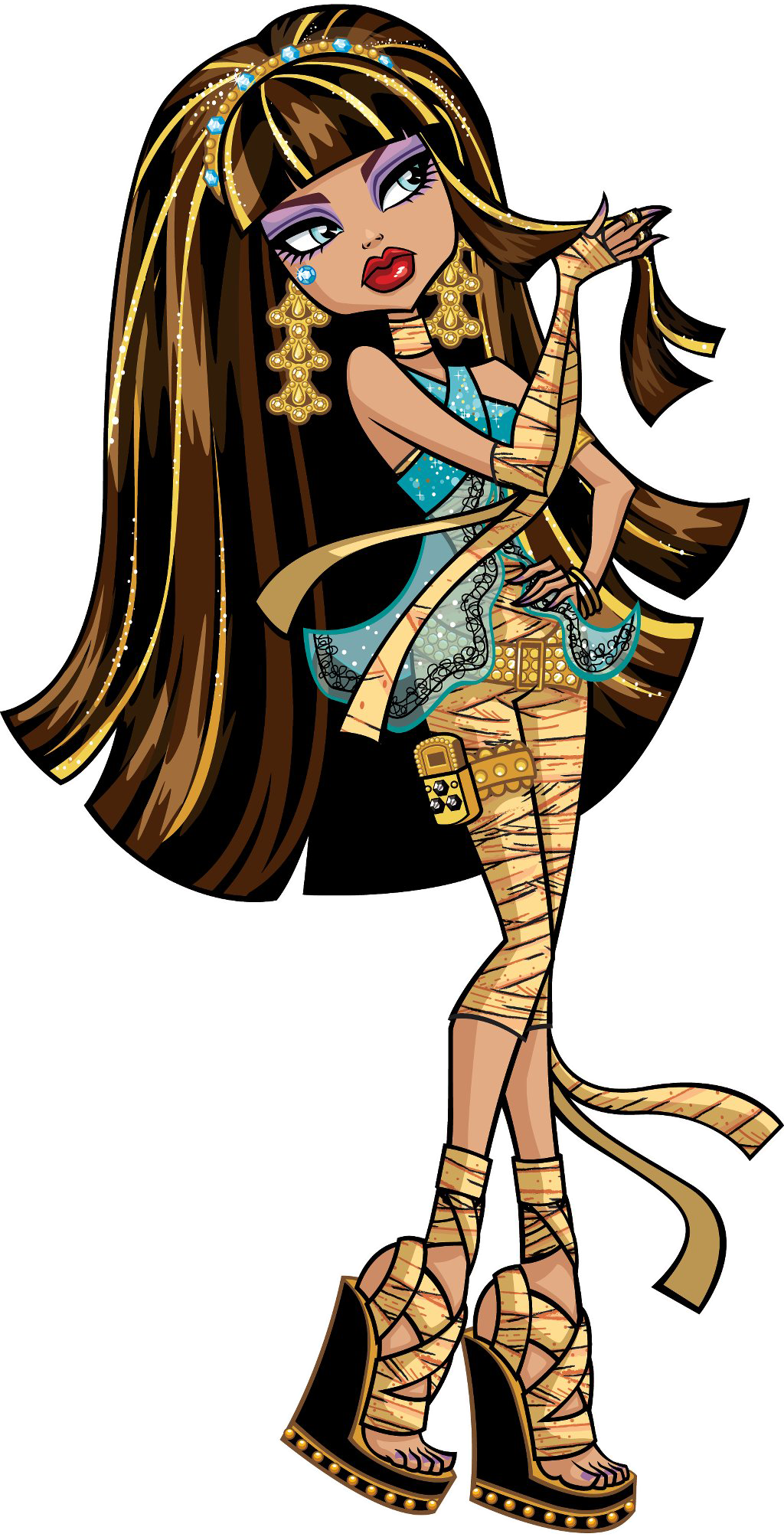 Cleo De Nile Cleo De Monster High Clipart Large Size Png Image PikPng