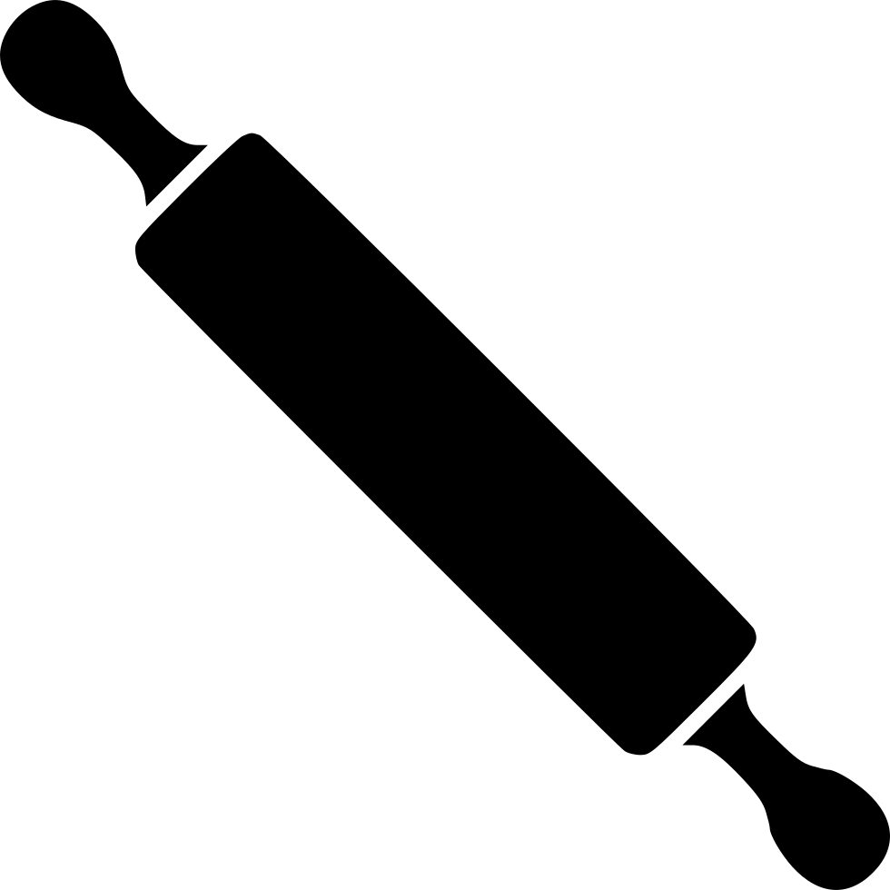 Png File Svg Rolling Pin Vector Free Clipart Large Size Png Image Pikpng