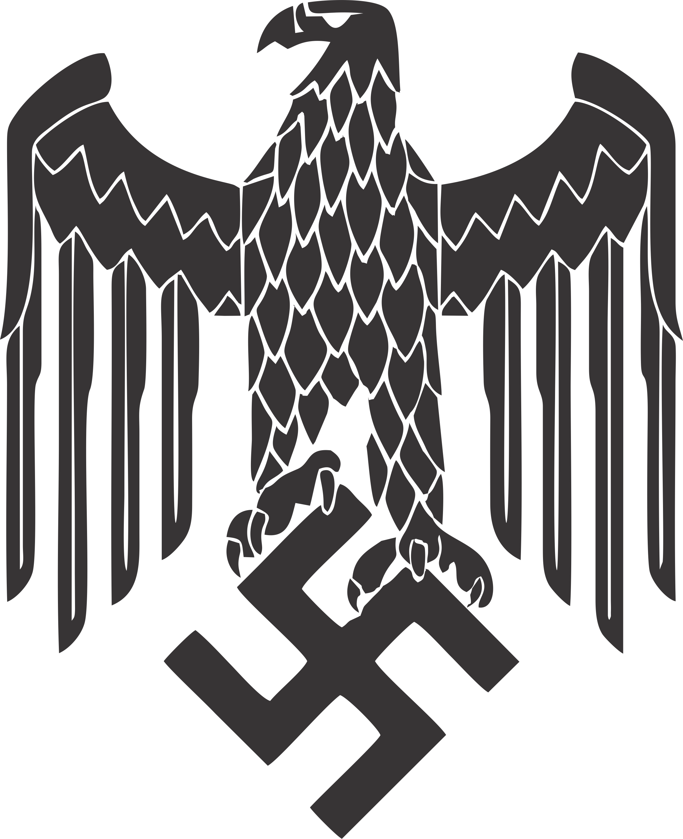 Download Hitler Vector - Nazi Eagle Png Clipart Png Download - PikPng