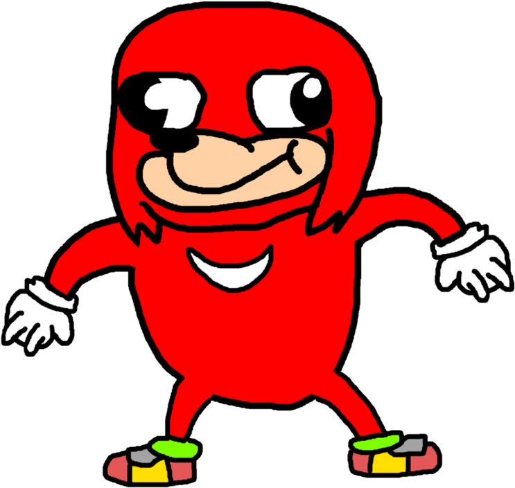 X E Last Ugandan Knuckles Drawing By Kingamegamegame Ugandan Knuckles No Background