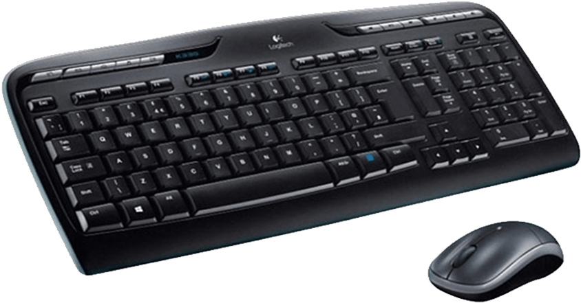 Logitech Wireless Combo Mk330 Keyboard And Mouse Set - Space Bar ...