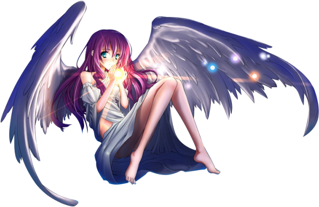 Descargar Png Anime Angel Anime Otro Anime Datass Anime Chica Con Un