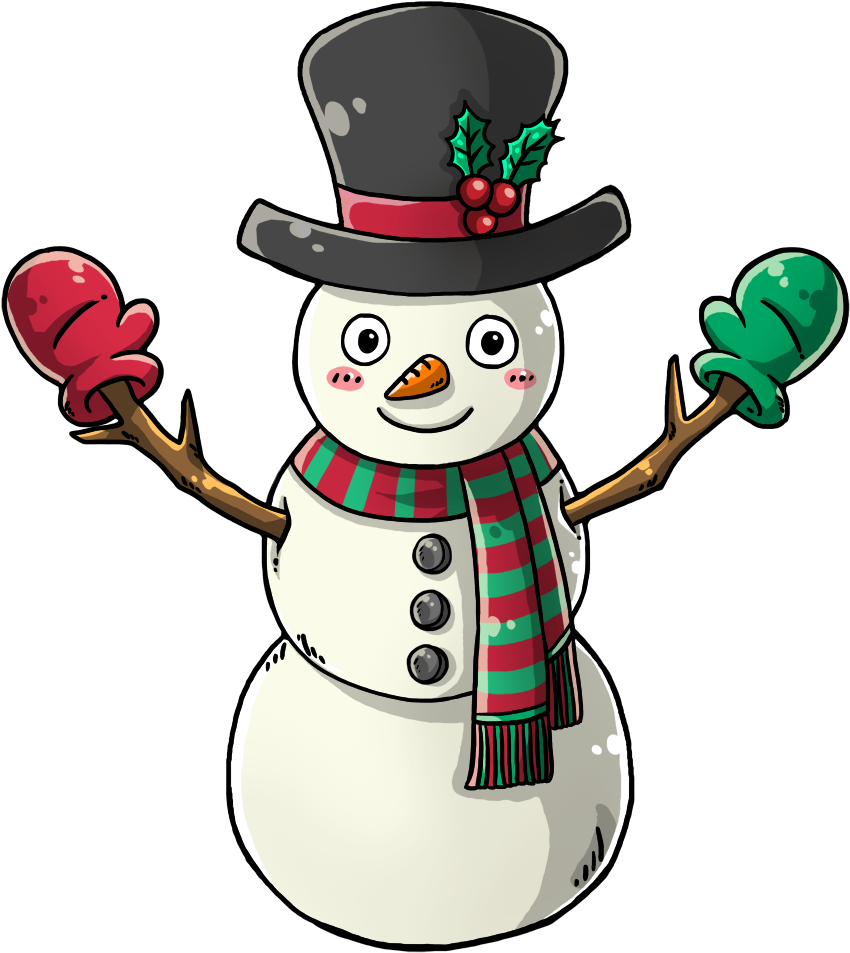Snowman To Use Png Image Clipart - Cartoonsnowman Transparent Png ...