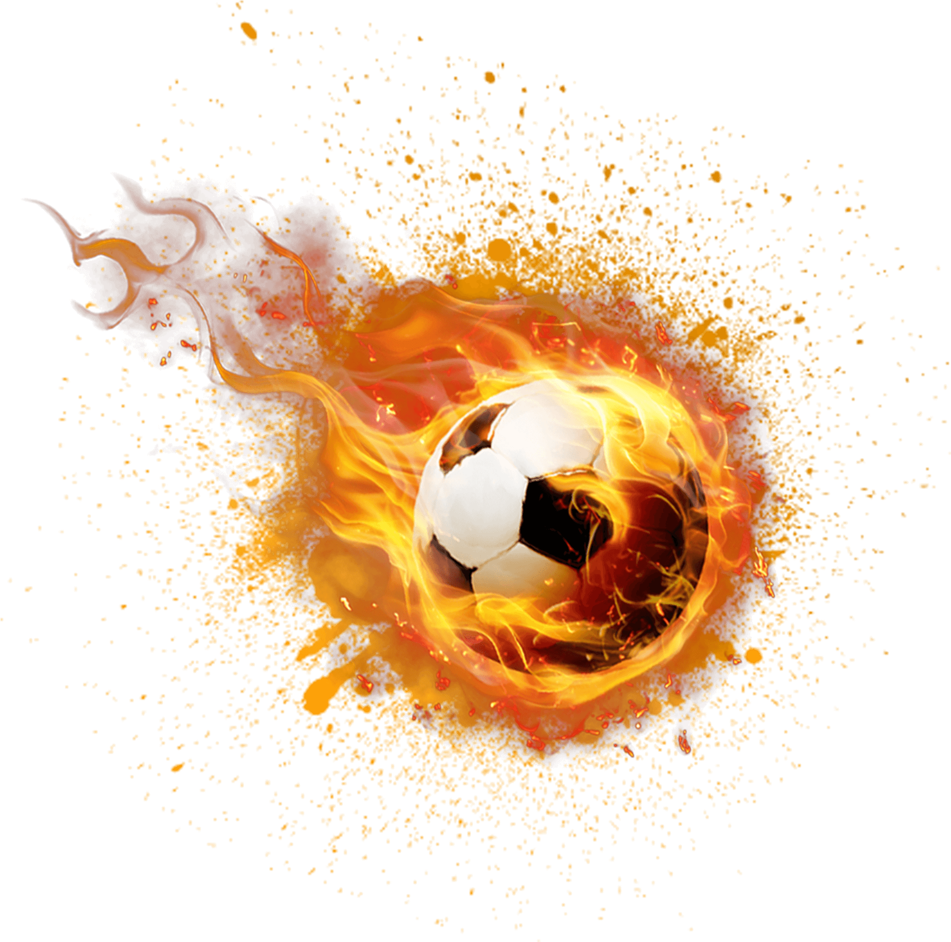 Flying Soccer Ball Png Clipart - Large Size Png Image - PikPng