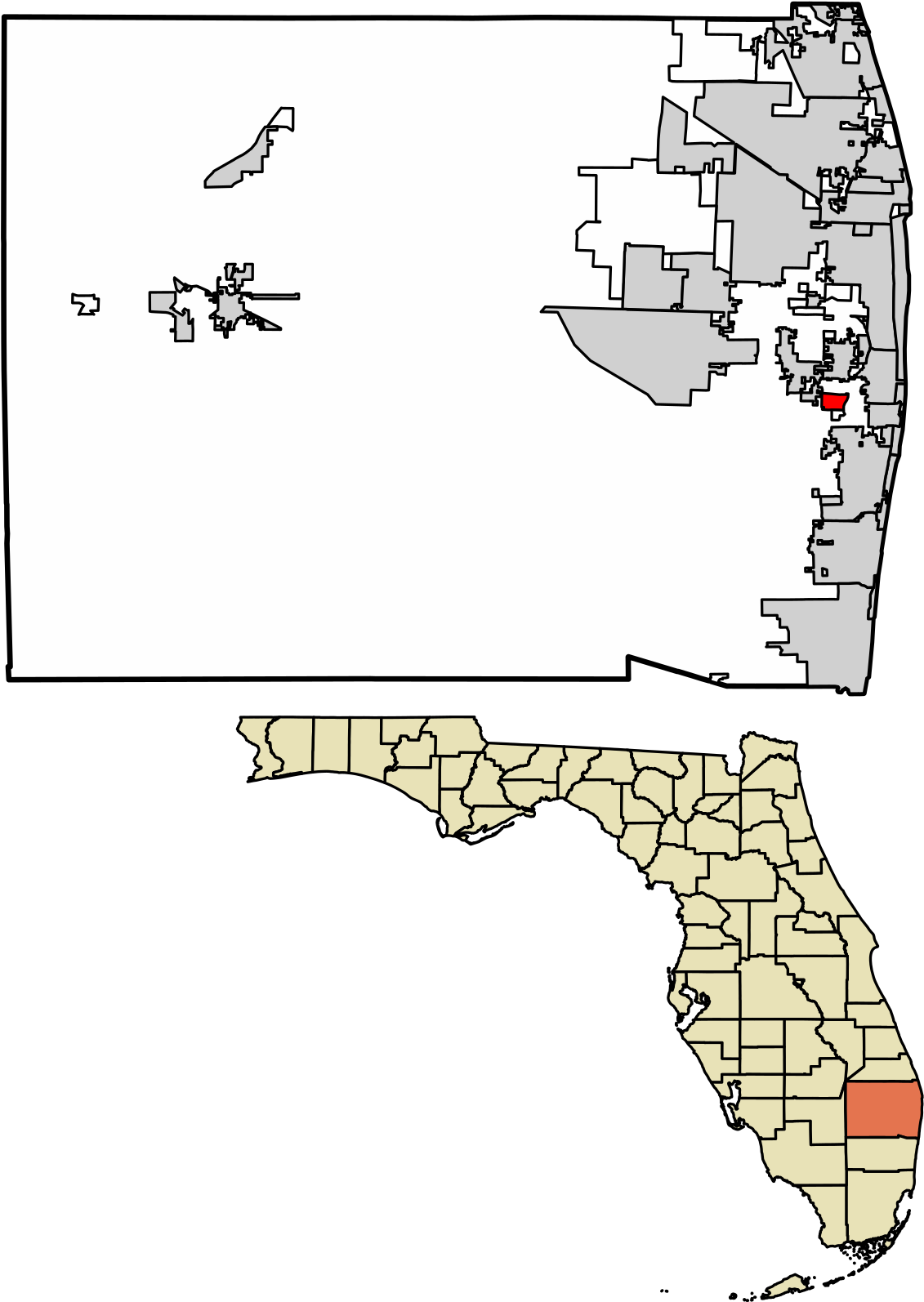 Atlantis Florida Wikipedia With City Of - County Florida Clipart ...