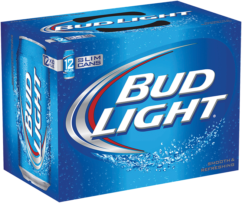 Budlight - Bud Light 8 Pack Cans Clipart - Large Size Png Image - PikPng