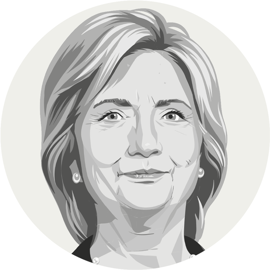 Hillary Clinton Clipart - Large Size Png Image - PikPng