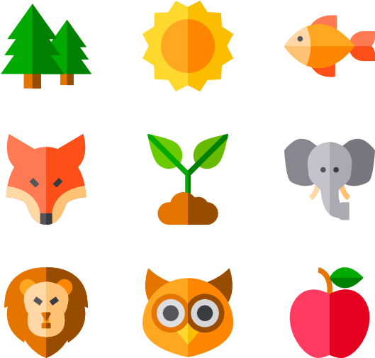 Wildlife Clipart (600x564), Png Download