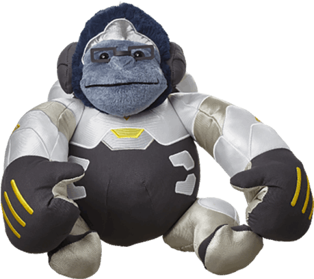 winston overwatch plush