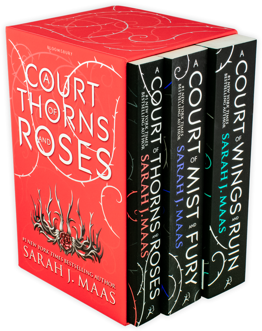 Court Of Thorns And Roses Box Set , Png Download Clipart (870x1100), Png Download