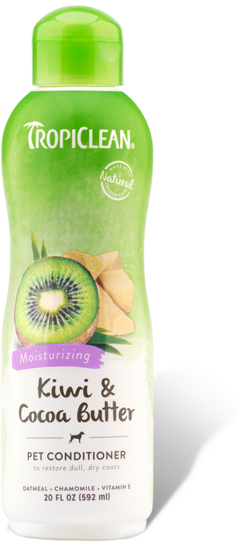 Tropiclean Kiwi & Cocoa Butter Pet Conditioner - Tropiclean Neem And Citrus Clipart (800x1168), Png Download