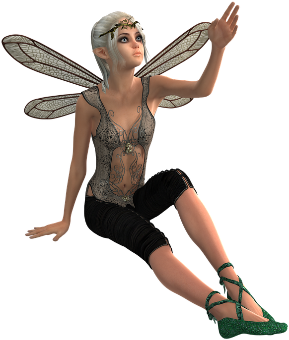 Fee Elf Wing Fairy Fae Woman Beauty Fantasy Fae Png Clipart Large Size Png Image Pikpng