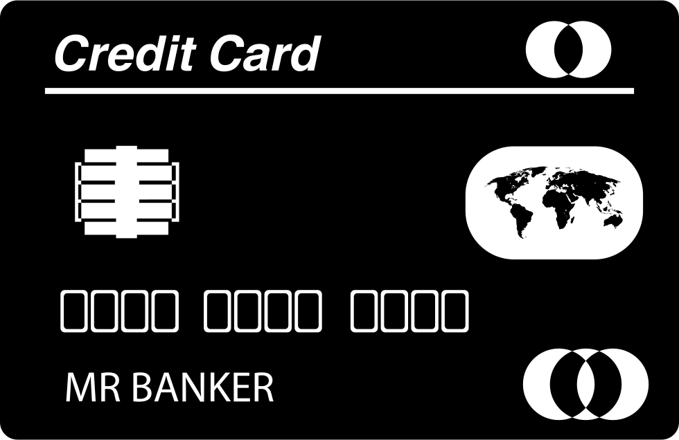 Черный список банковских карт. Кредитная карта. Кредитная карта черно белая. Банковская карта иконка. Пластиковая карта.