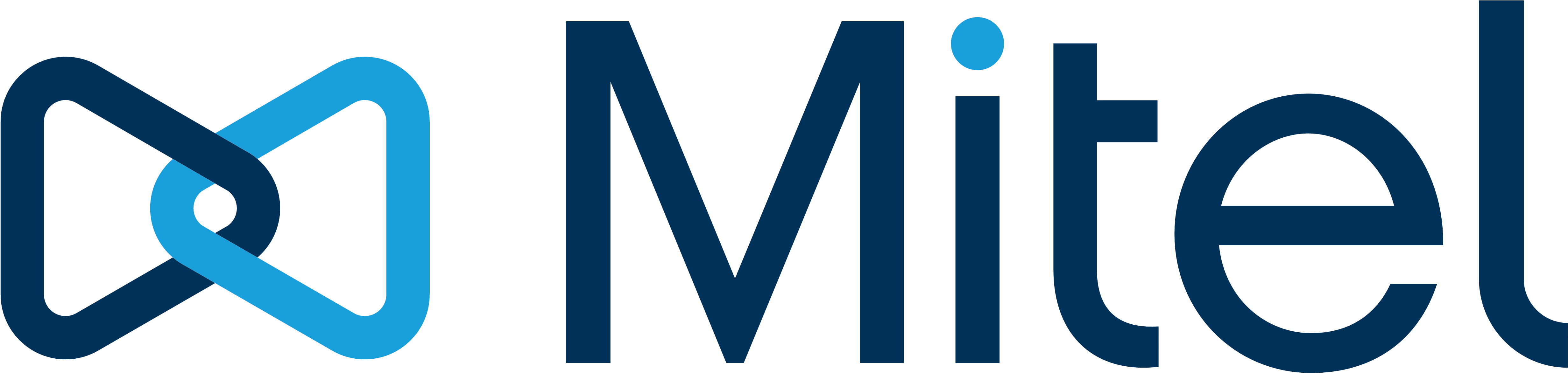 Mitel Logo - Mitel Networks Logo Clipart (5000x1179), Png Download
