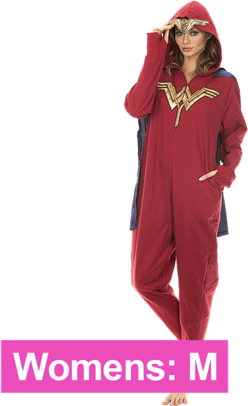 Wonder woman footie discount pajamas