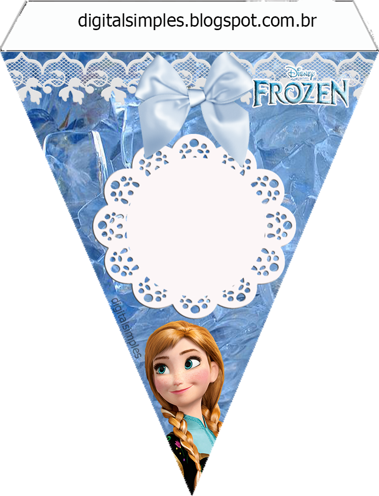 Elsa Banner Clipart (768x1004), Png Download