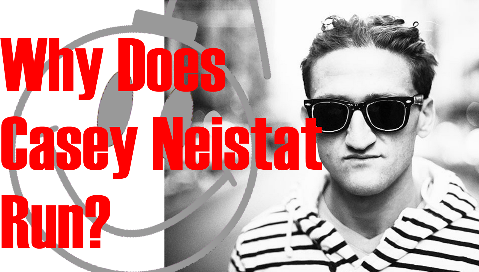 Why Does Casey Neistat Run - Casey Neistat Clipart (1600x900), Png Download