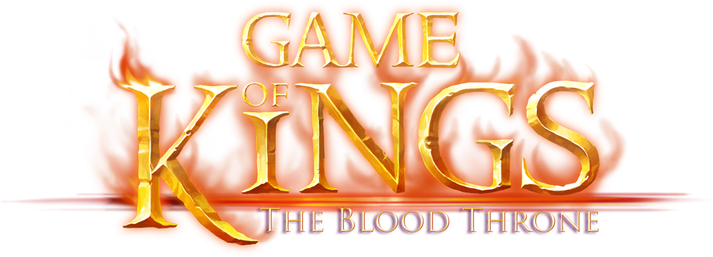Game Of Kings The Blood Throne Logo Clipart Large Size Png Image Pikpng