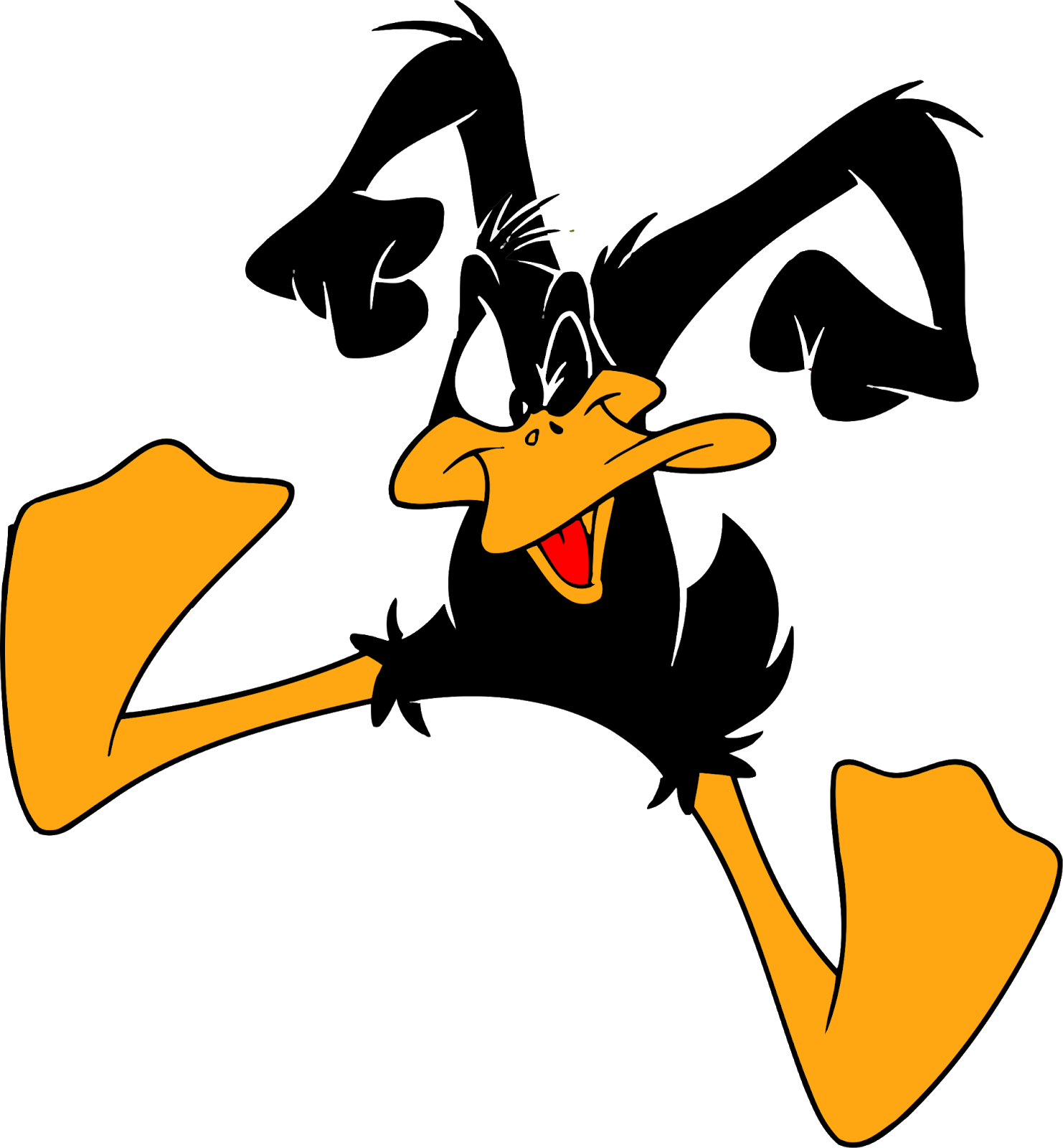 Download Daffy Duck Looney Tunes Daffy Duck Mad Clipart Png Download