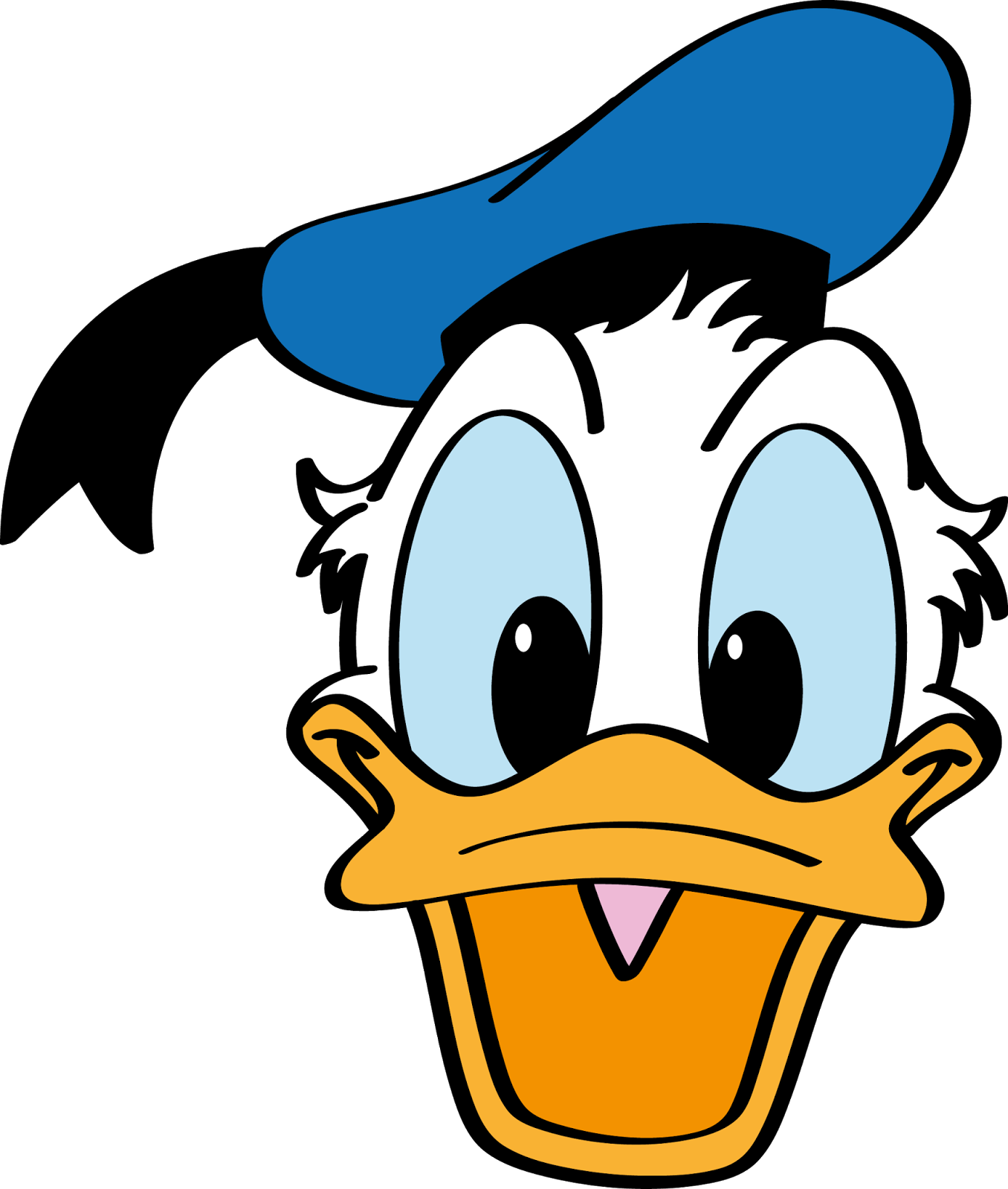 Donald Duck Daffy Duck T Shirt Clip Art Donald Duck Head Png Transparent Png Large Size Png Image Pikpng