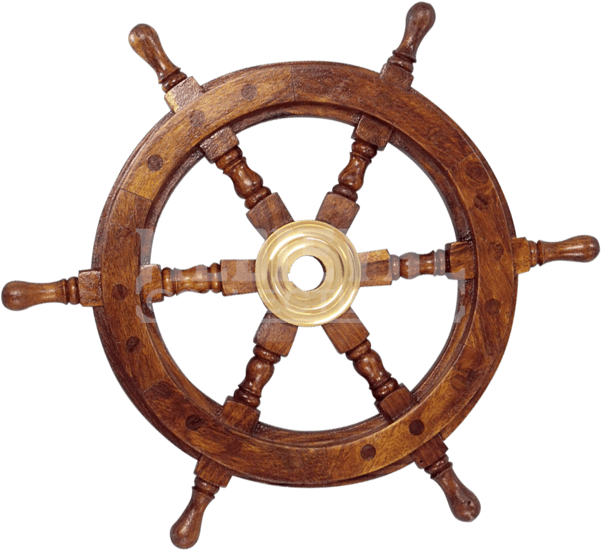 Wooden 15 Inch Ship Wheel 08 Sw18 By Meval Collectibles - Wooden Ship ...