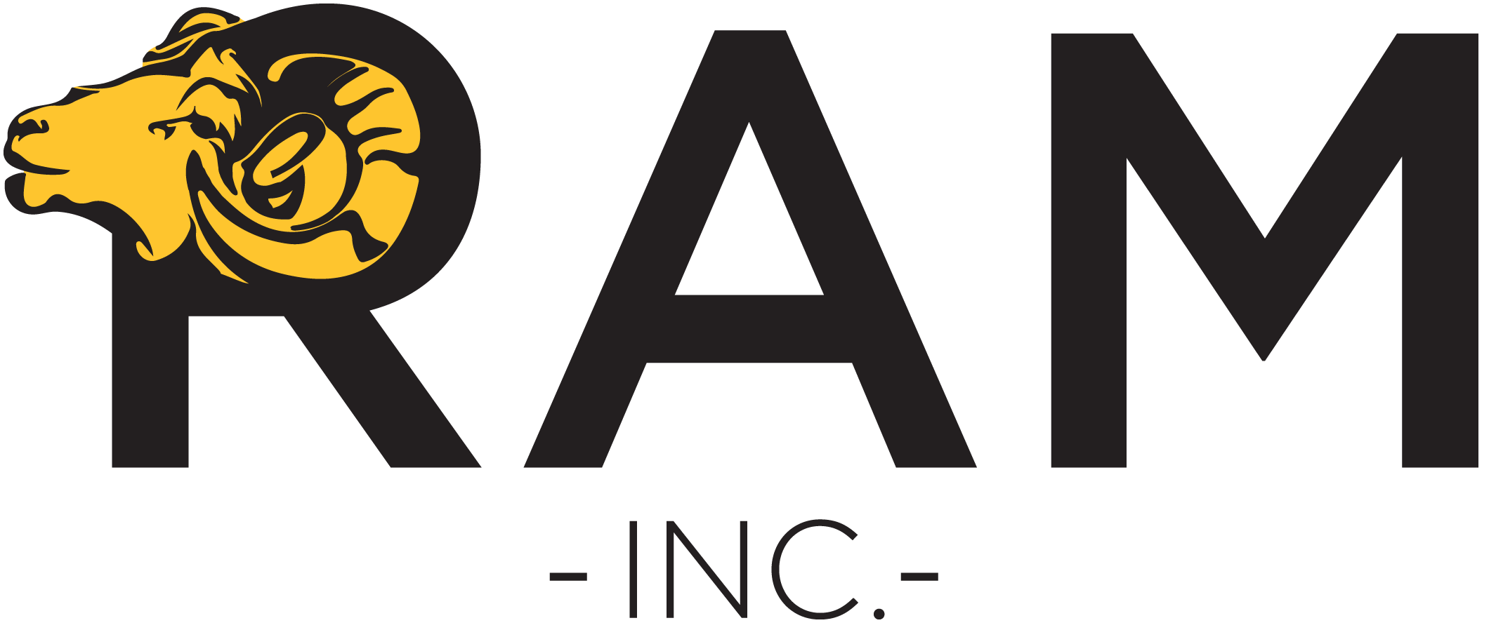 Ram, Inc - - Sign Clipart (2130x908), Png Download