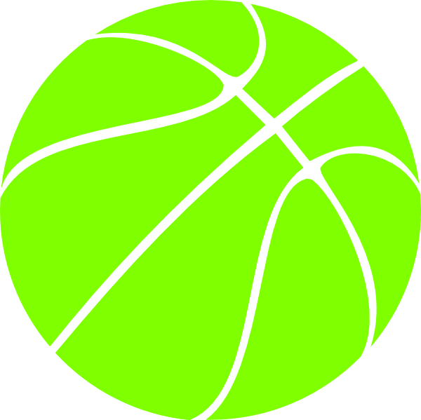Green Basketball Png - Basketball Ball Yellow Png Clipart (600x599), Png Download