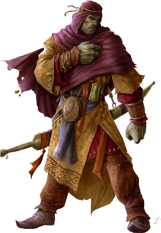 Download Pathfinder Half Orc , Png Download Clipart Png Download - PikPng