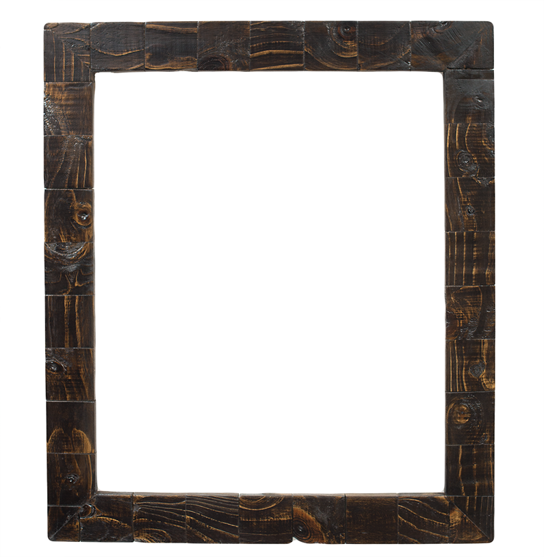 Download Espresso Rustic Wood Chip Readymade Picture Frame Clipart Png Download Pikpng