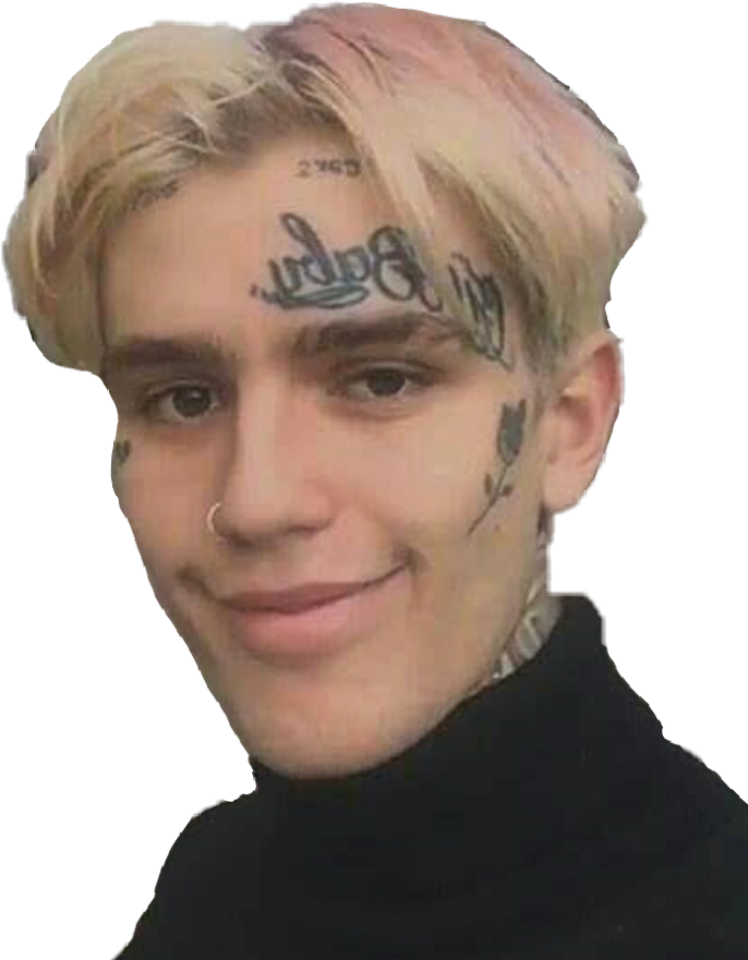 Lilpeep Sticker Lil Peep Face Png Clipart Large Size Png Image Pikpng