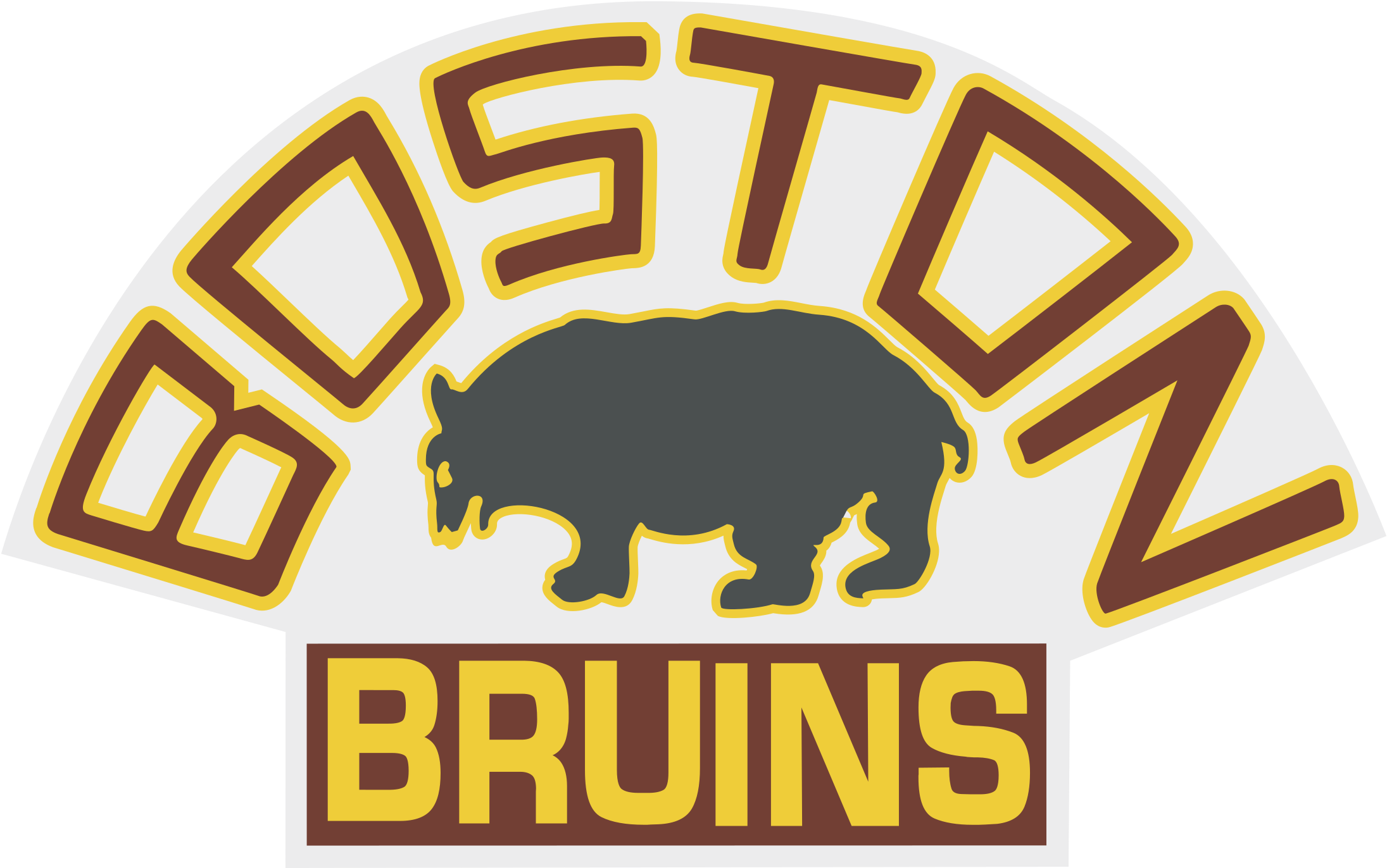 Boston Bruins Logo Png Transparent Boston Bruins Vintage Logo Clipart