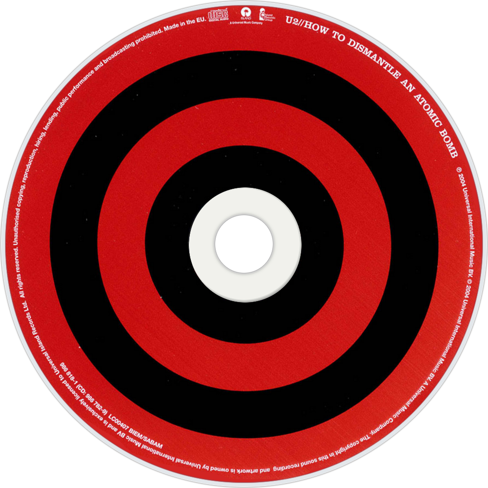 How To Dismantle An Atomic Bomb By U2 On Spotify U2 - Circle Clipart ...