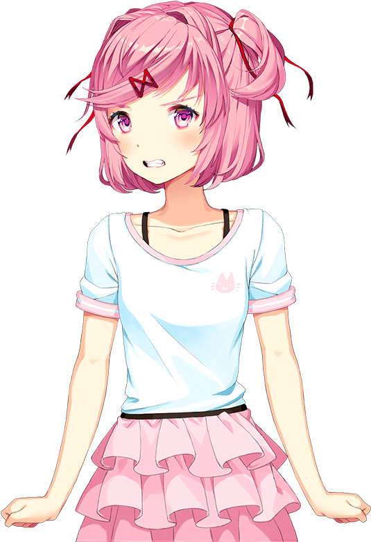 Doki Doki Literature Club Sprites - Doki Doki Literature Club! Clipart ...