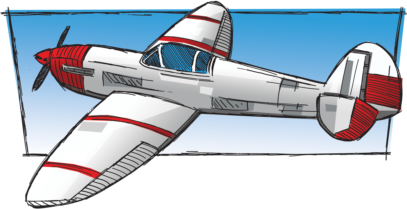 Download Clipart Jet Plane Png Crash - Curtiss P-40 Warhawk Transparent ...