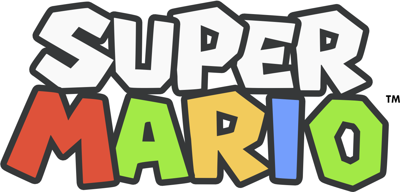 Super Mario Logo Clipart Large Size Png Image Pikpng