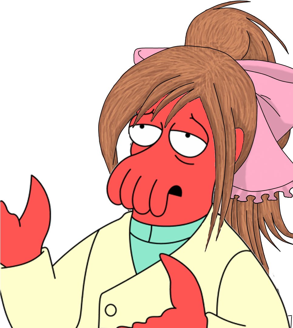 Download Zoidberg Leela Flying Lotus Bender Amy Wong Hair Face - Dr ...