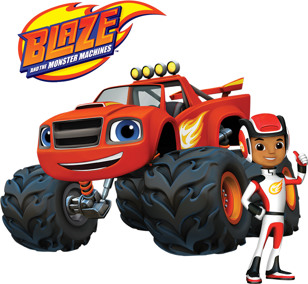 Blaze And Aj Sprite Nick Jr Clipart - Large Size Png Image - PikPng