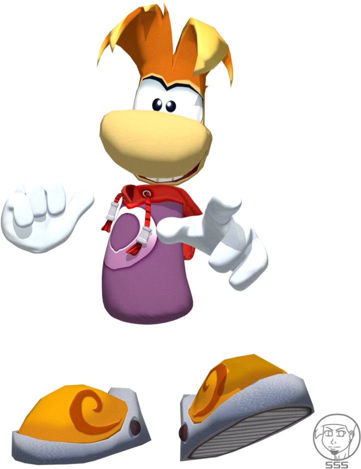 Rayman , Png Download Clipart - Large Size Png Image - PikPng