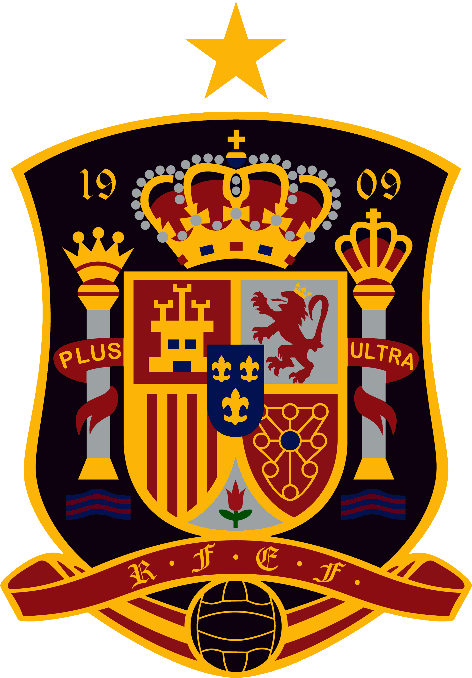1952 X 2806 6 - Spain National Football Team Logo Clipart (1952x2806), Png Download