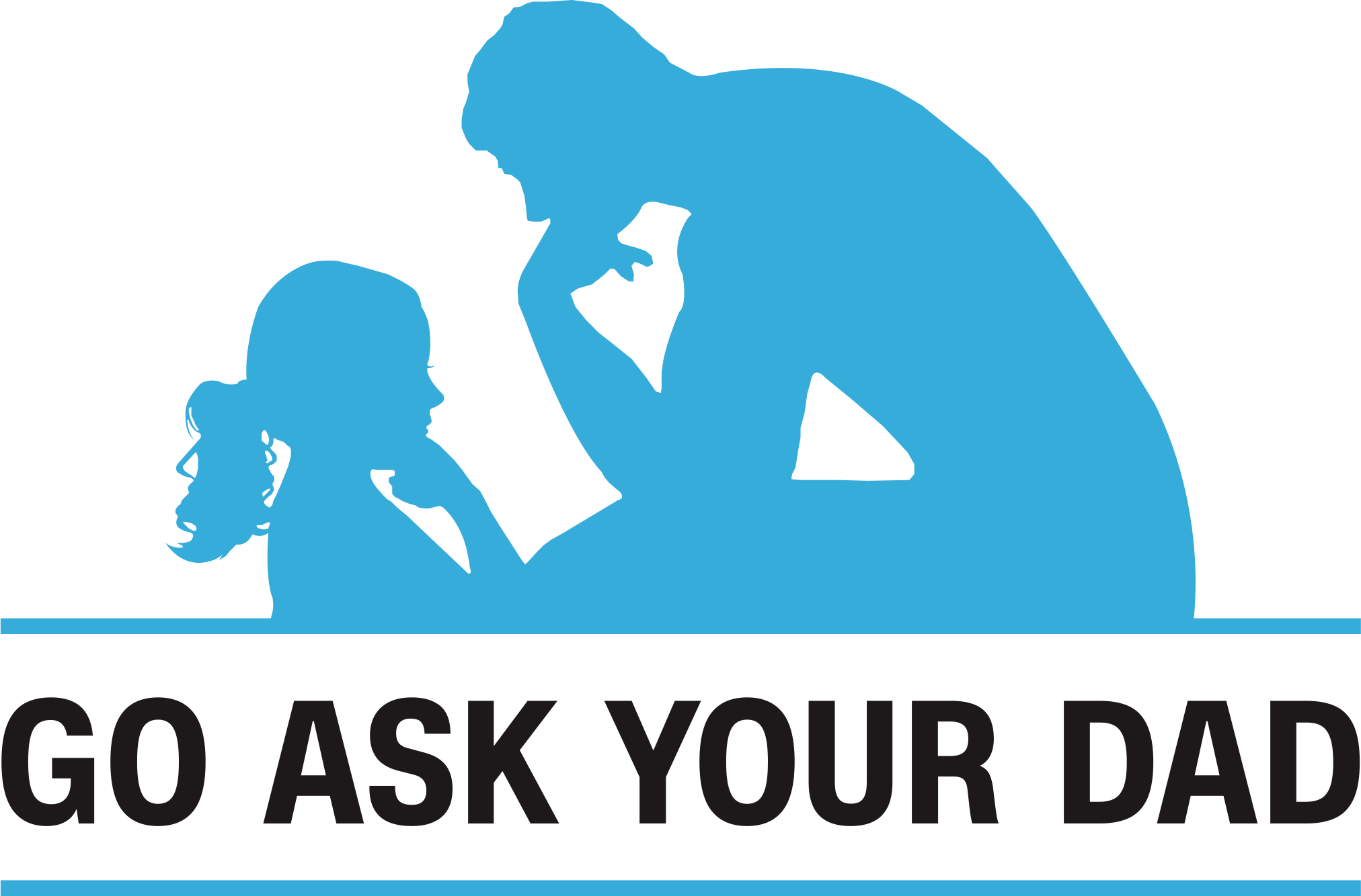 Go Ask Your Dad Clipart (2024x1334), Png Download