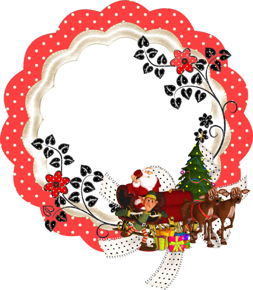 Merry Christmas - Merry Christmas Frames Png Clipart - Large Size Png ...