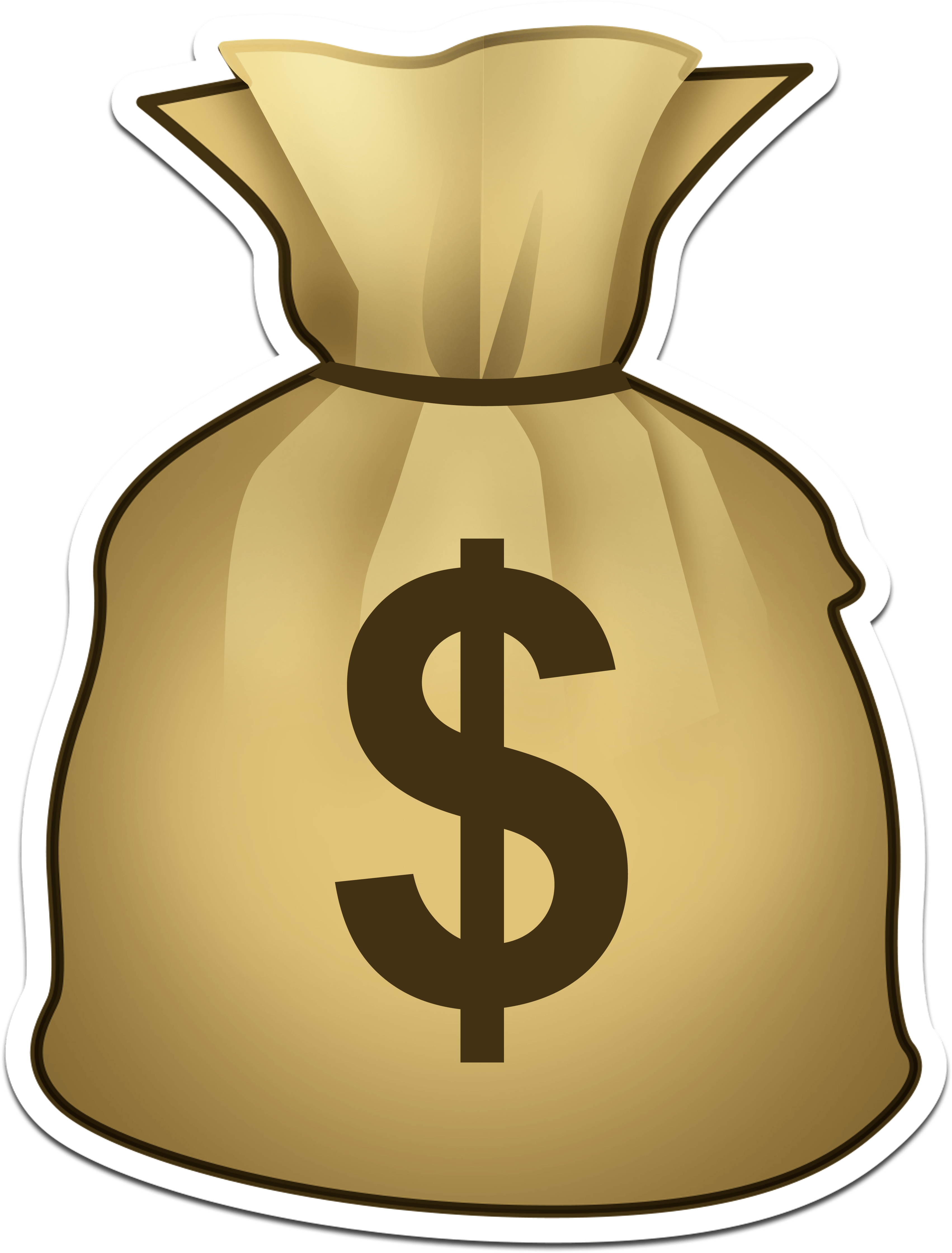 Download Lucky Money Bag Banner Freeuse Library - Money Bags Emoji