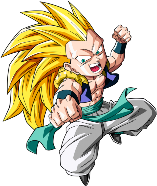 Gotenks Png - Gotenks Ssj 3 Clipart - Large Size Png Image - PikPng