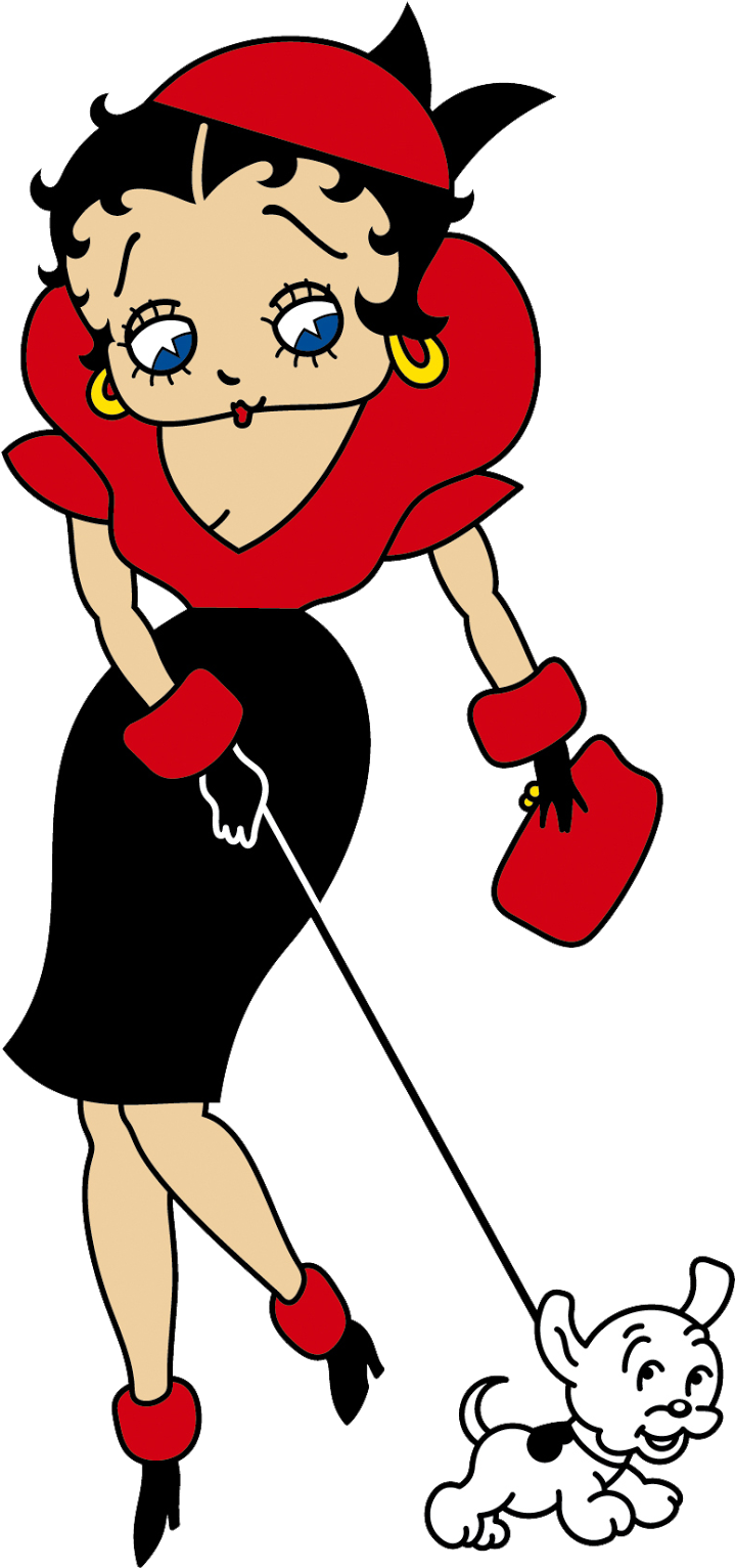 Download Batty Boop Em P - Betty Boop And Dog Clipart Png Download - PikPng