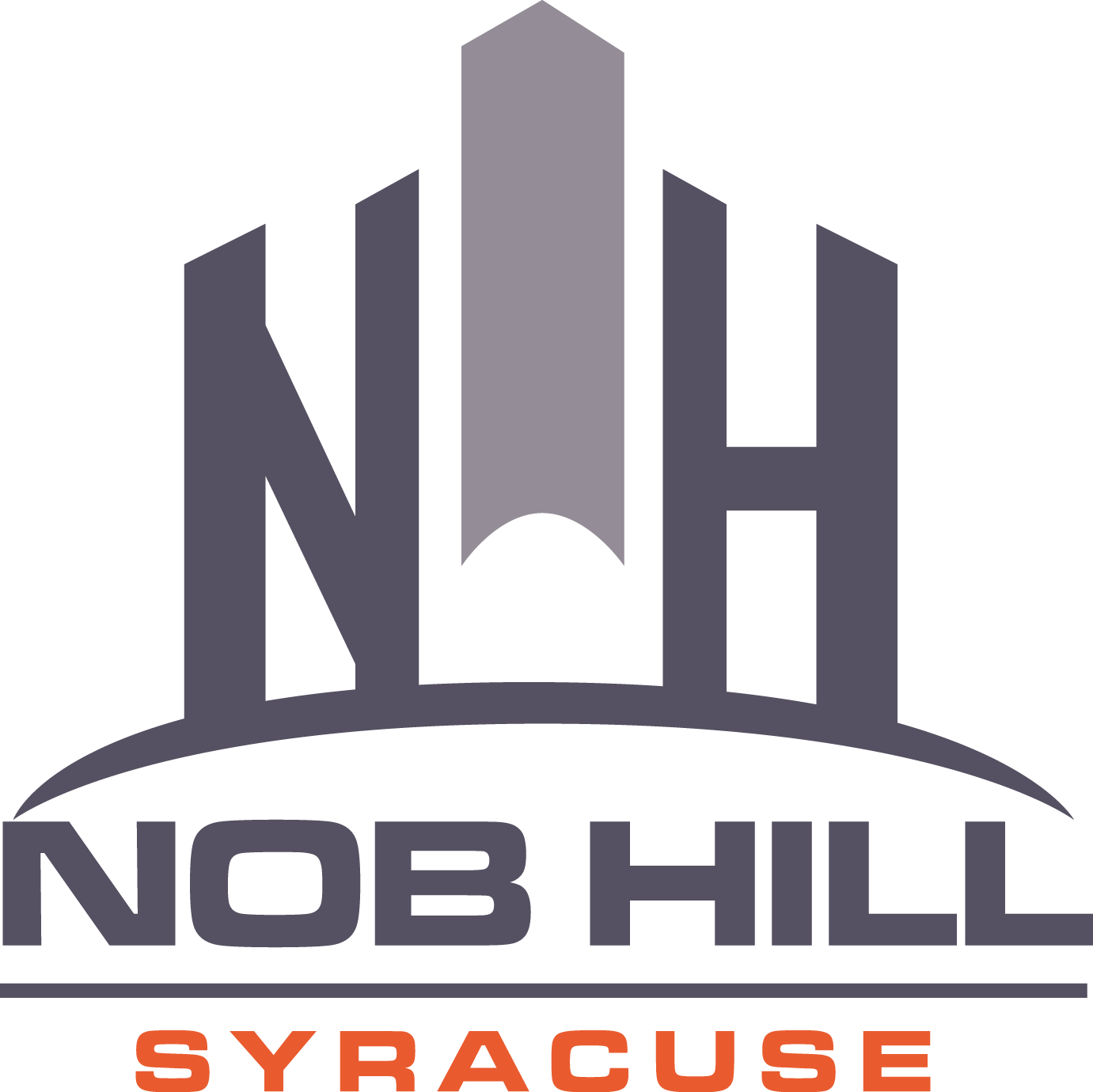 Nob Hill Logo At Nob Hill Apartments, Syracuse, Ny - Graphic Design Clipart (1381x1380), Png Download