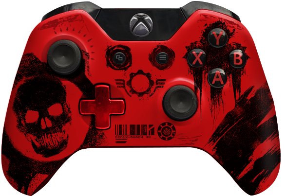 Controller-x1 - Gears Of War Clipart - Large Size Png Image - PikPng