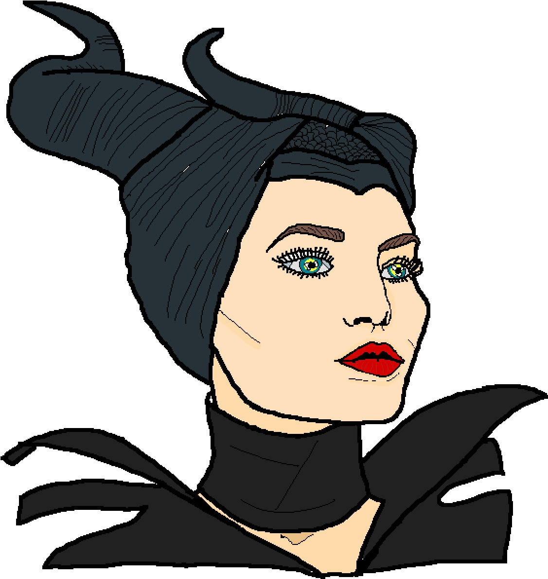 Maleficent Cartoon Clipart Large Size Png Image Pikpng 1613