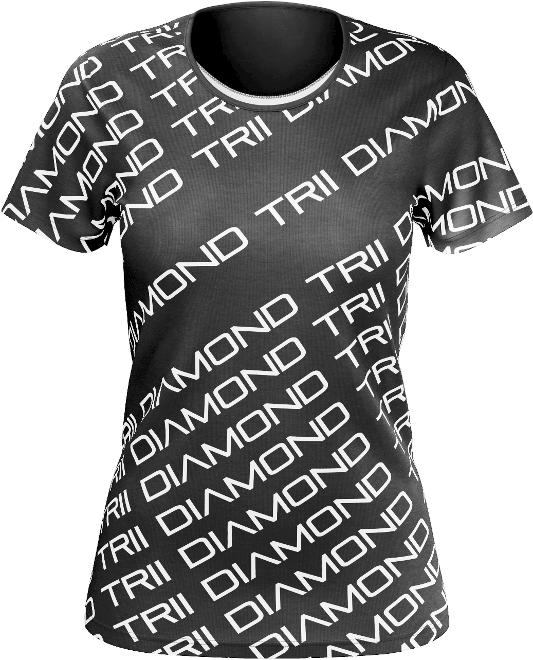 Diamond Trii Womens T-shirt Clipart - Large Size Png Image - Pikpng