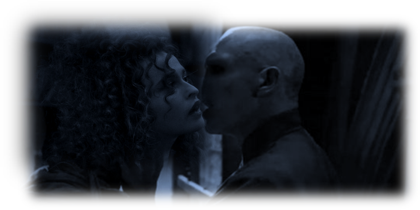 Bellatrix And Lord Voldemort Images Bellamort Wallpaper - Romance Clipart (900x433), Png Download