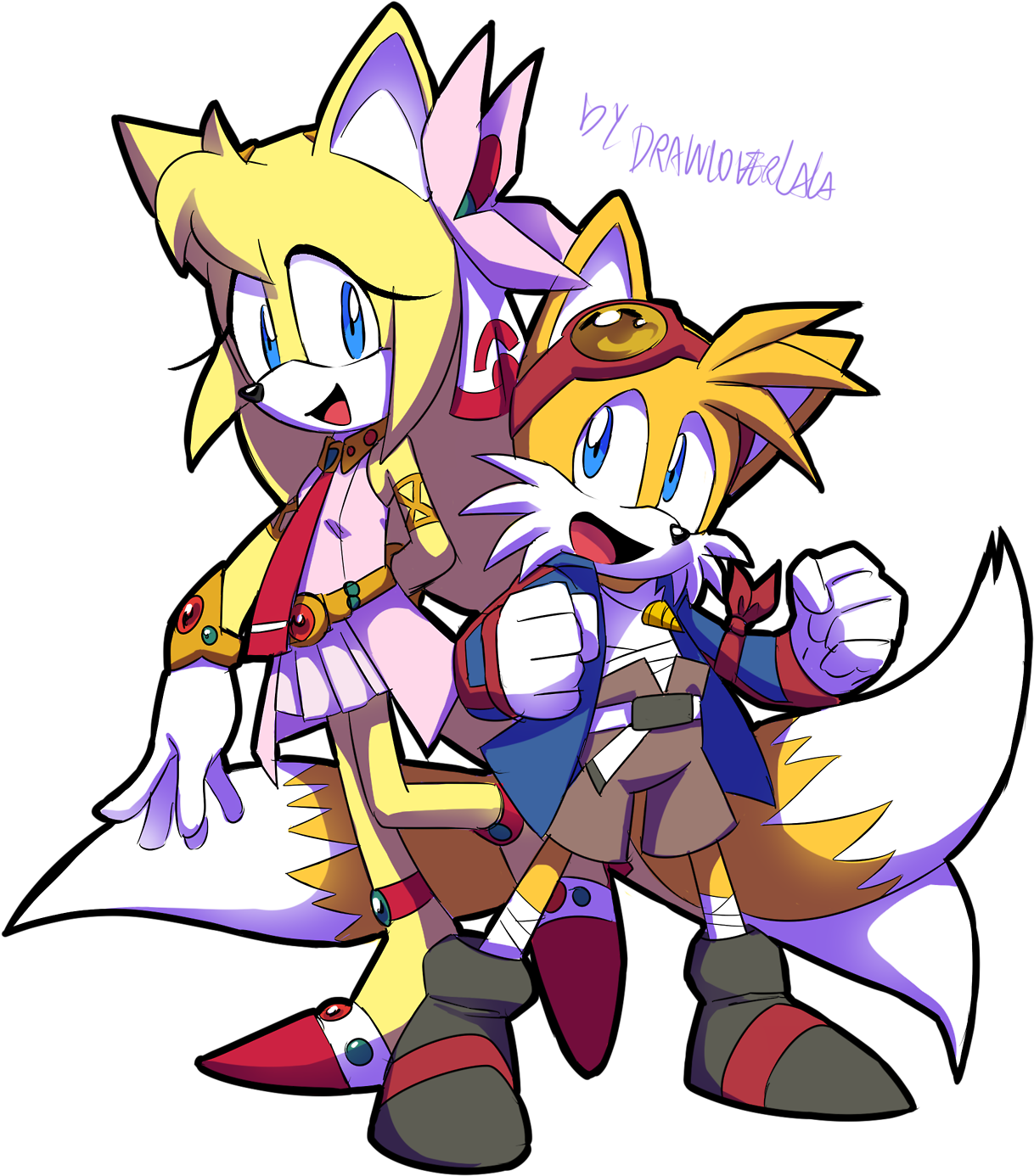 Download Tails Y Zoey Clipart Png Download - PikPng